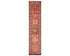 13 Ft Rusty Red Ersari Afghan Hand Knotted Veg Dye Wool Runner Rug